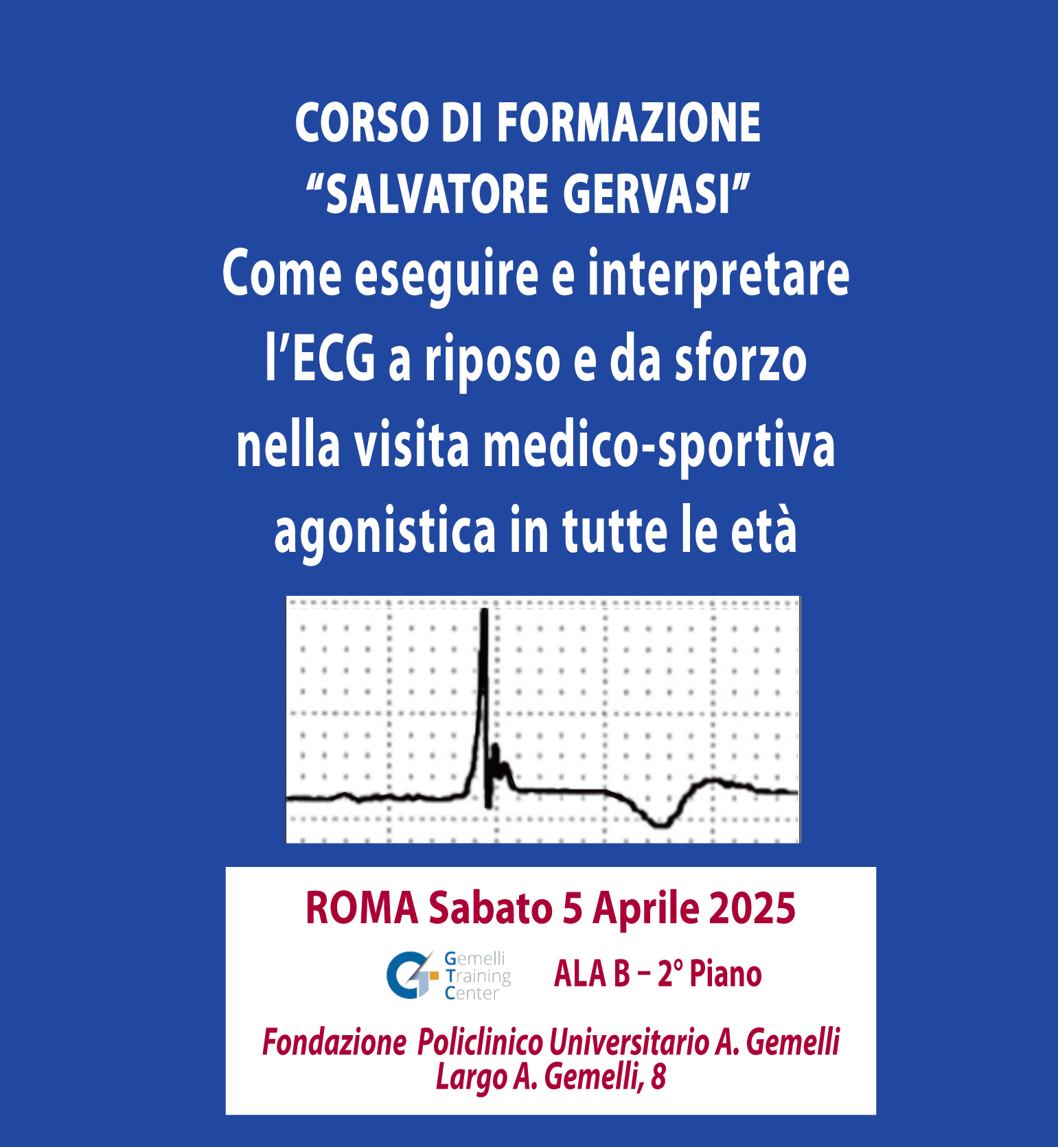 CORSO DI FORMAZIONE “SALVATORE GERVASI”  